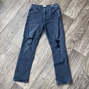 Citizens of Humanity Charlotte Distressed Black Jean